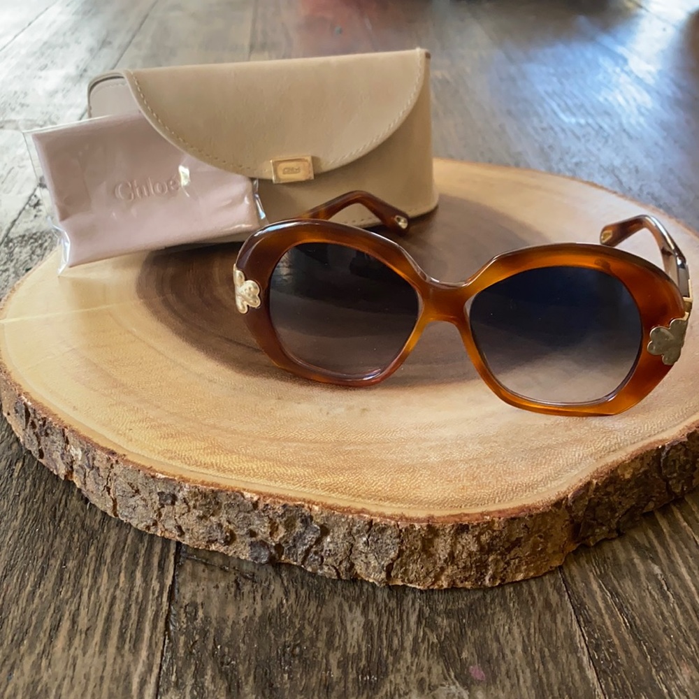 Chloé BLOND HAVANA sunglasses